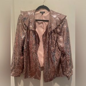 Limelight Rose Gold Sequin Jacket